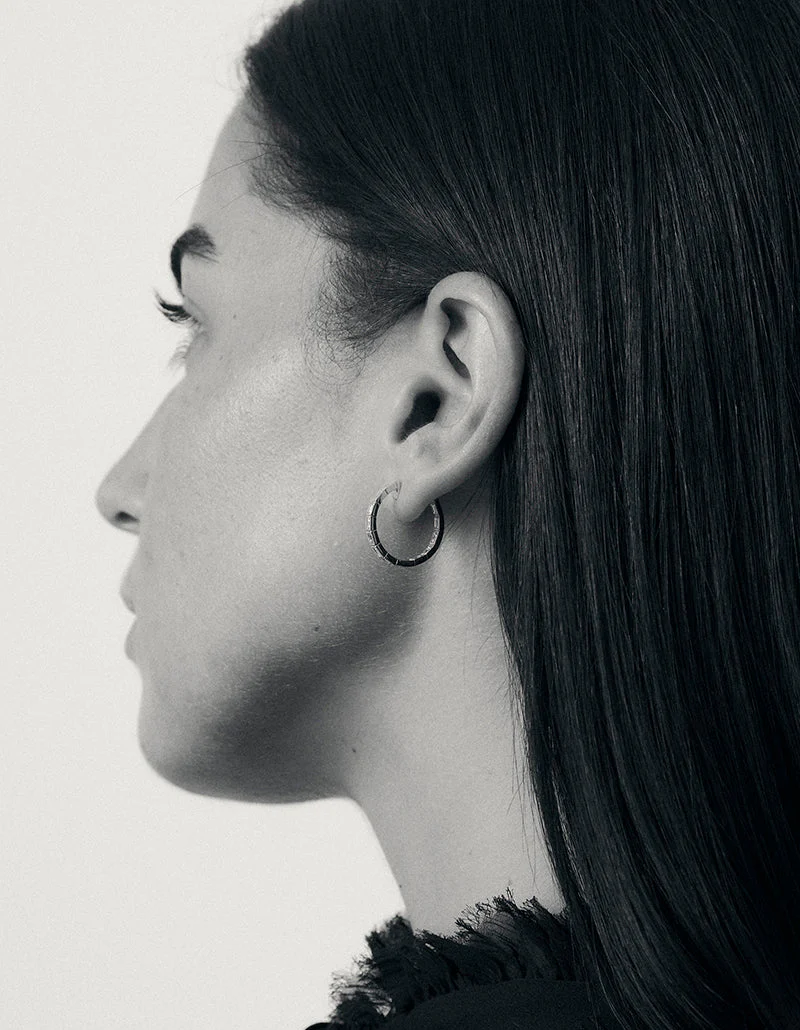 1.5 Carat Inside-Out Baguette Diamond Hoops - 14K Gold | VS Clarity Lab Grown Diamonds - Image 4