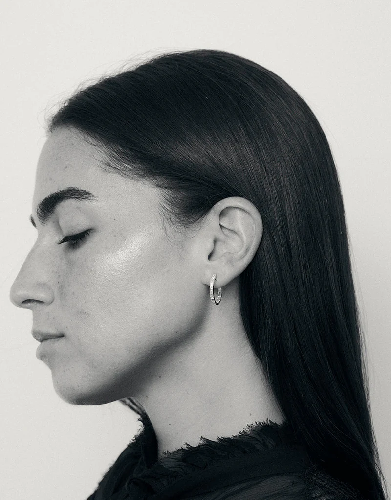 1.5 Carat Inside-Out Baguette Diamond Hoops - 14K Gold | VS Clarity Lab Grown Diamonds - Image 6