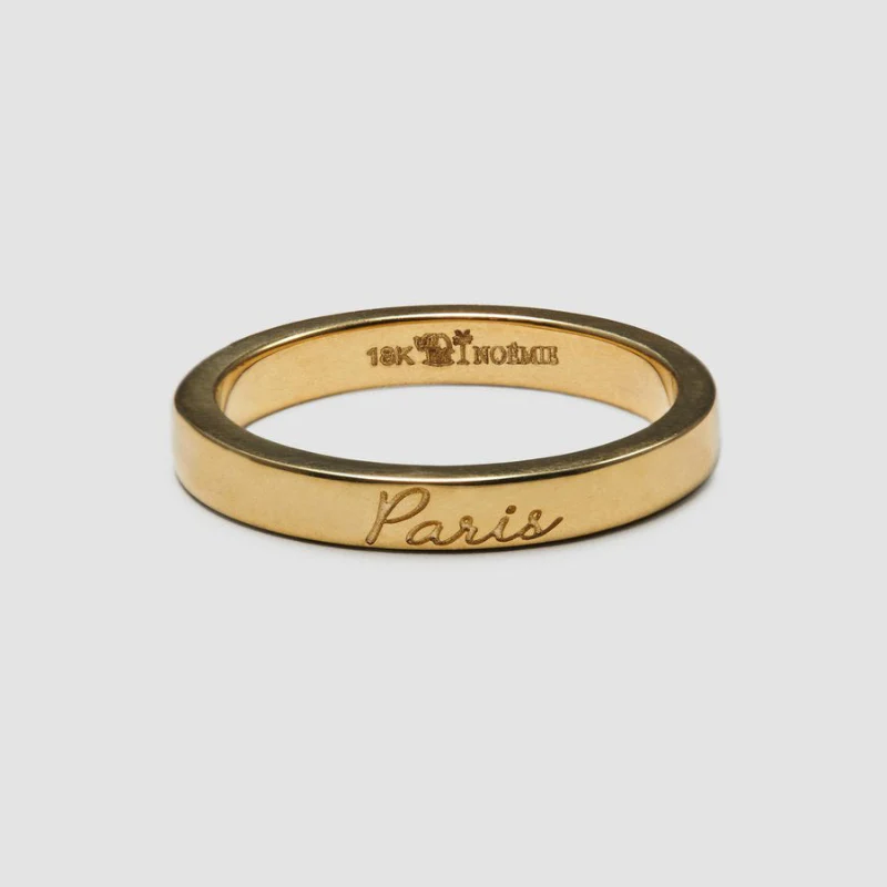 "I love You" City Ring - 18K Gold - Image 3
