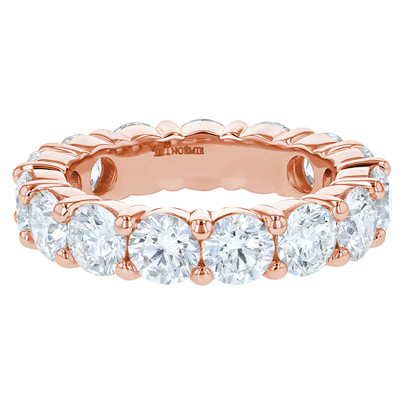 5 Carat Diamond Eternity Band Ring - 14K Gold | VS Clarity Lab Grown Diamonds - Image 4