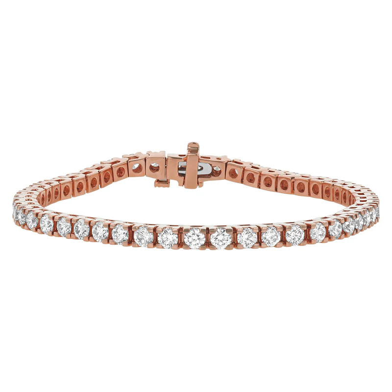 5 Carat Diamonds Tennis Bracelet - 14K Gold | VS Clarity Lab Grown Diamonds - Image 3