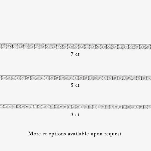 5 Carat Diamond Tennis Bracelet - 18K Gold | VS Clarity Natural Diamonds - Image 7