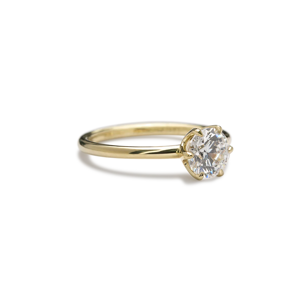 Chispa Sparkle Diamond Engagement Ring - 18K Gold - Image 11