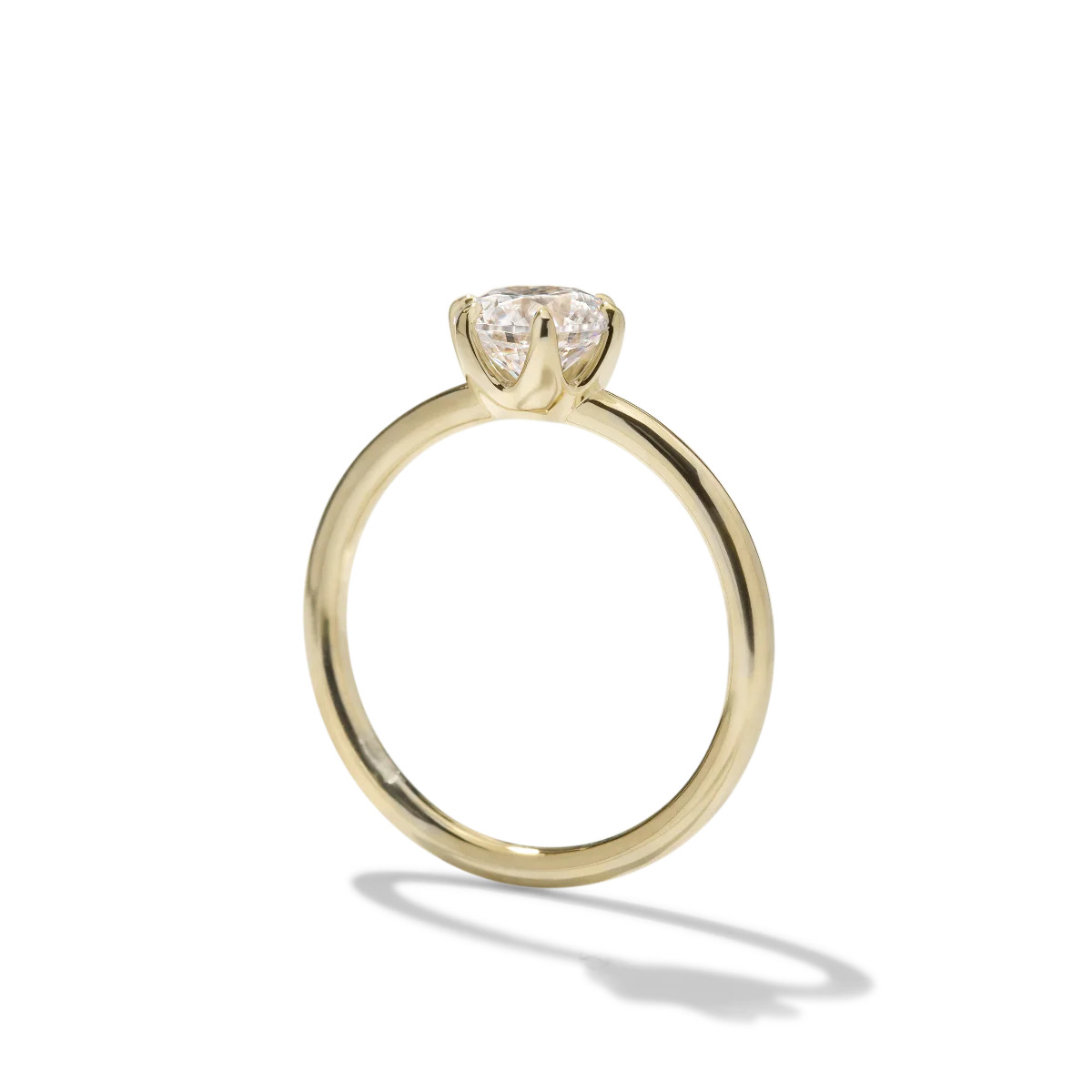Chispa Sparkle Diamond Engagement Ring - 18K Gold - Image 12