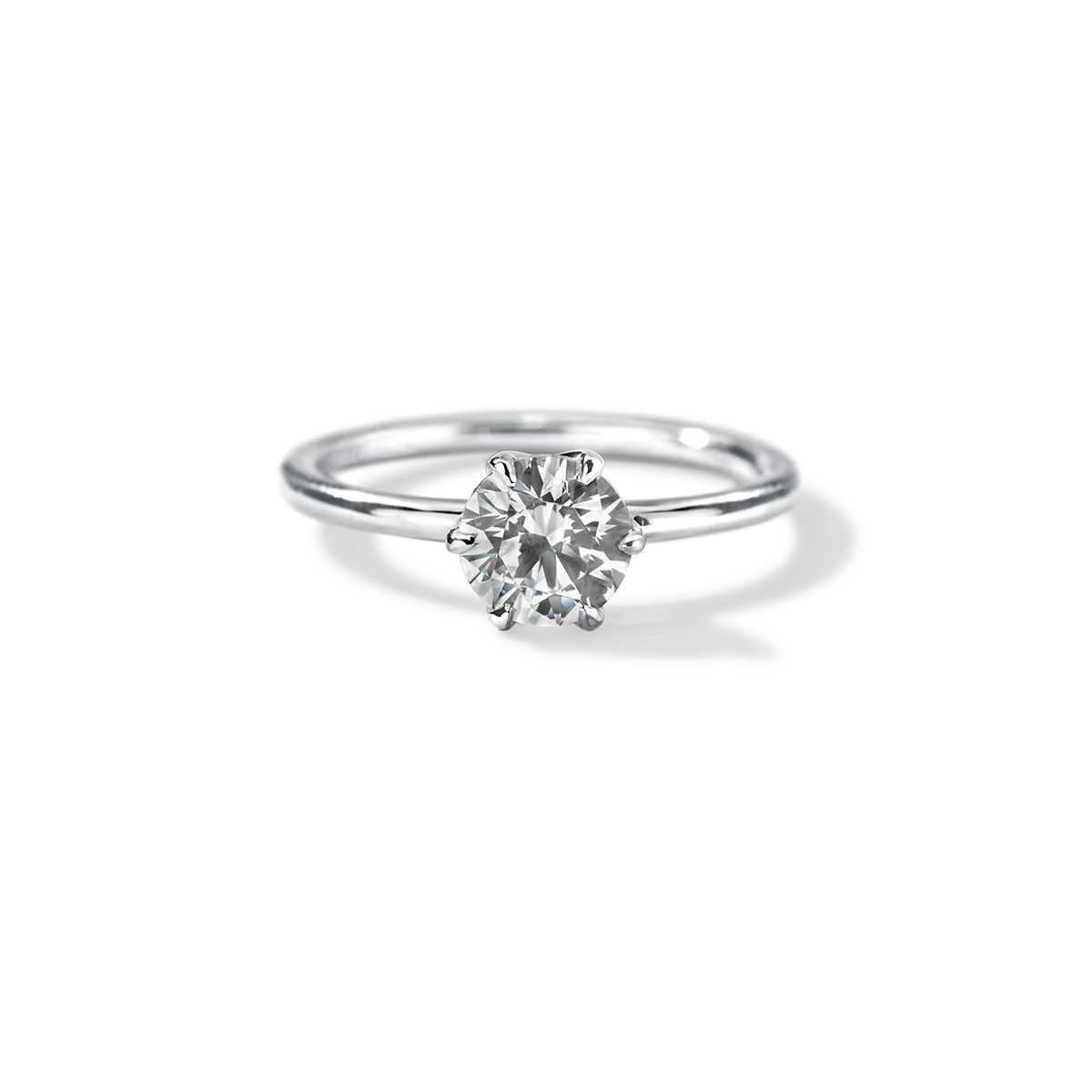 Chispa Sparkle Diamond Engagement Ring - 18K Gold - Image 2
