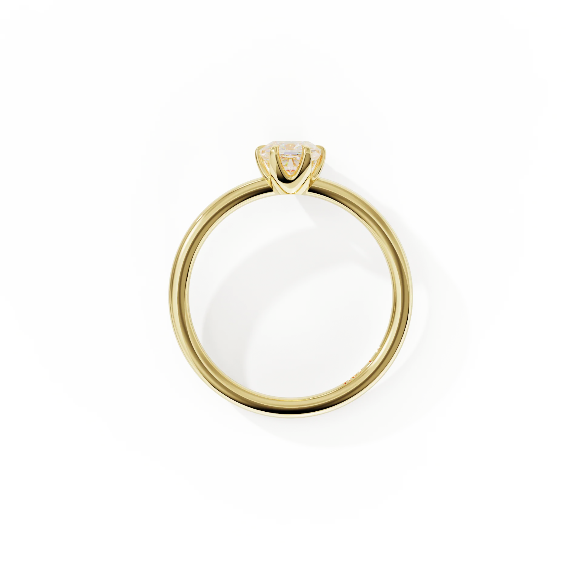 Chispa Sparkle Diamond Engagement Ring - 18K Gold - Image 21