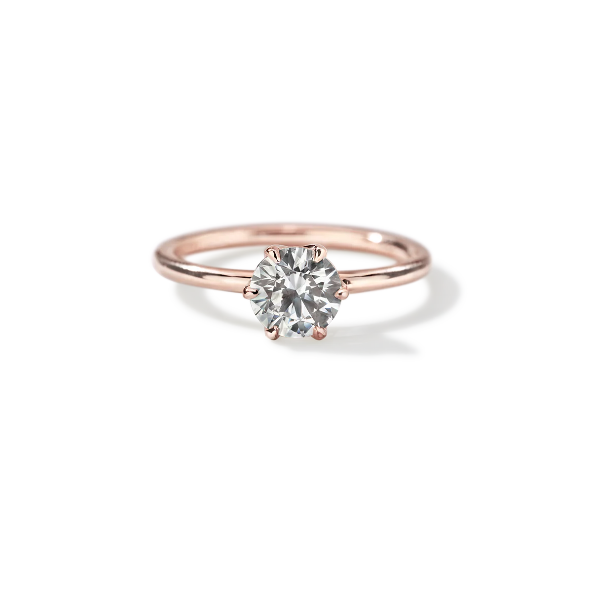 Chispa Sparkle Diamond Engagement Ring - 18K Gold - Image 3