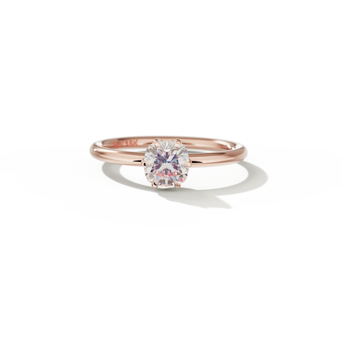 Chispa Sparkle Diamond Engagement Ring - 18K Gold - Image 6