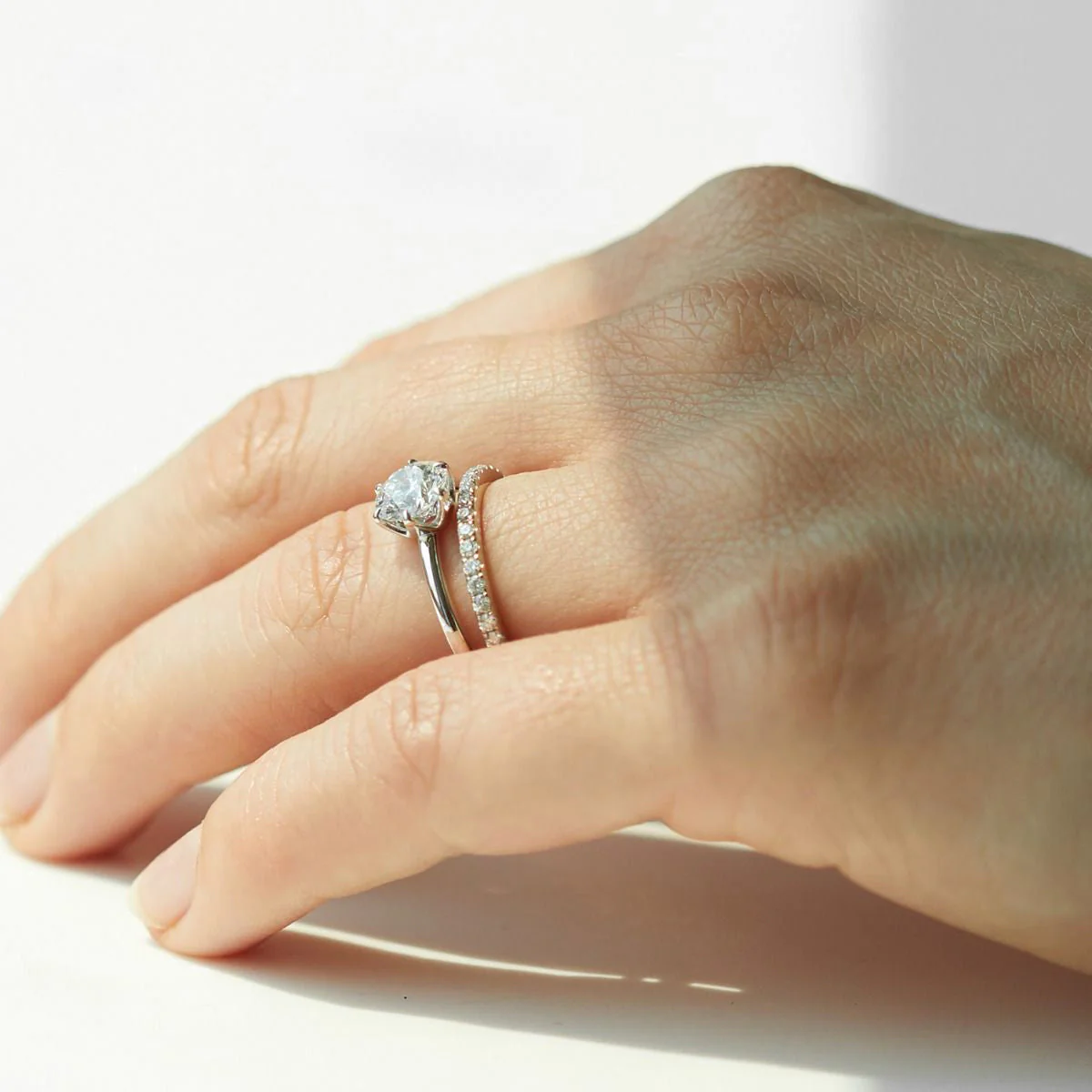 Chispa Sparkle Diamond Engagement Ring - 18K Gold - Image 7