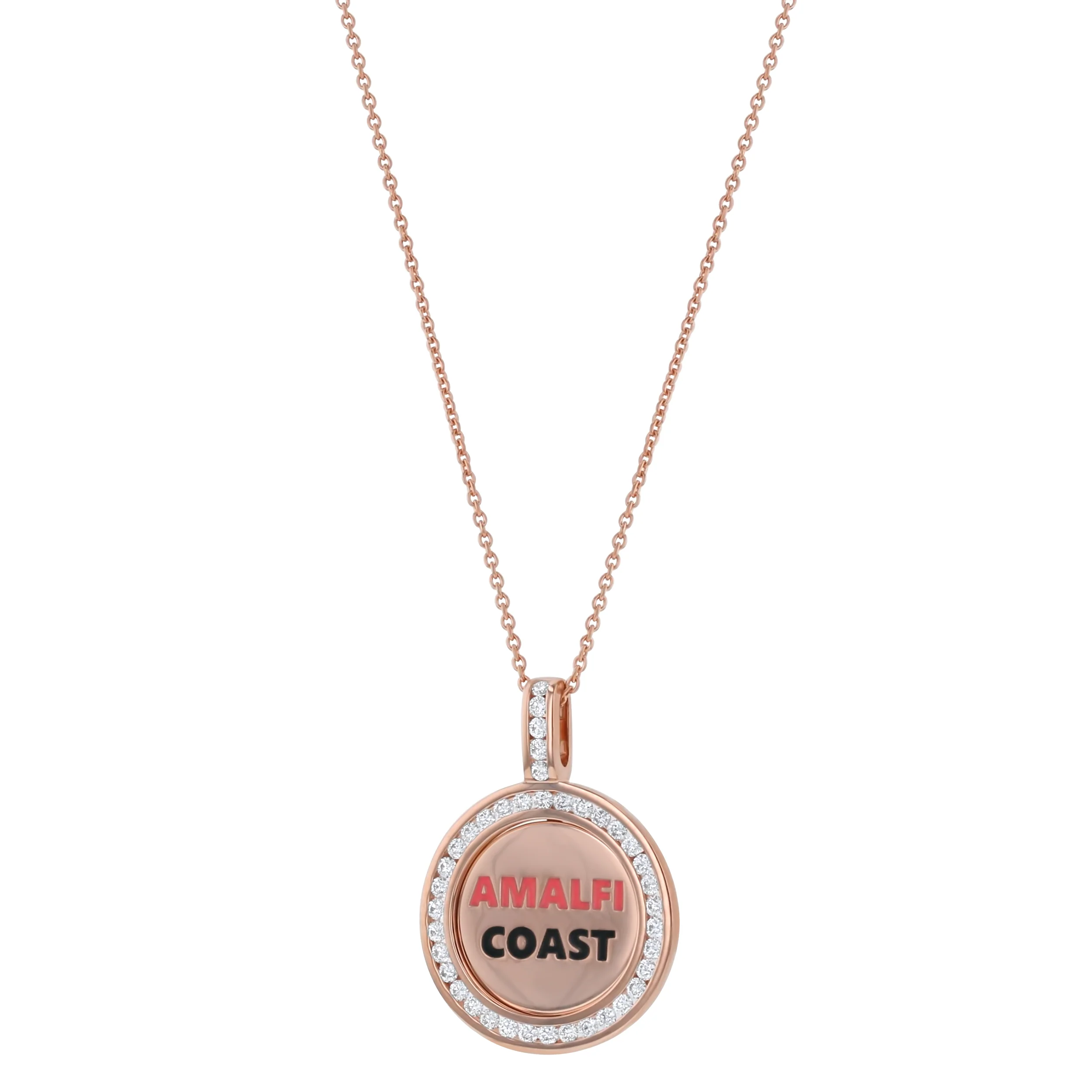 Travel Diamond Medallion – 14K Gold | VS Clarity Lab Grown Diamonds