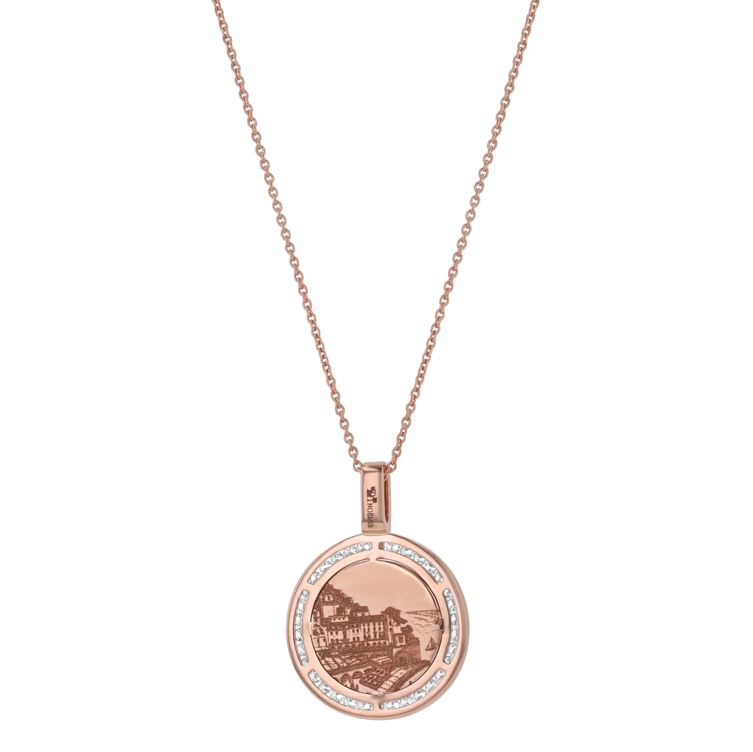 Travel Diamond Medallion – 14K Gold | VS Clarity Lab Grown Diamonds - Image 2