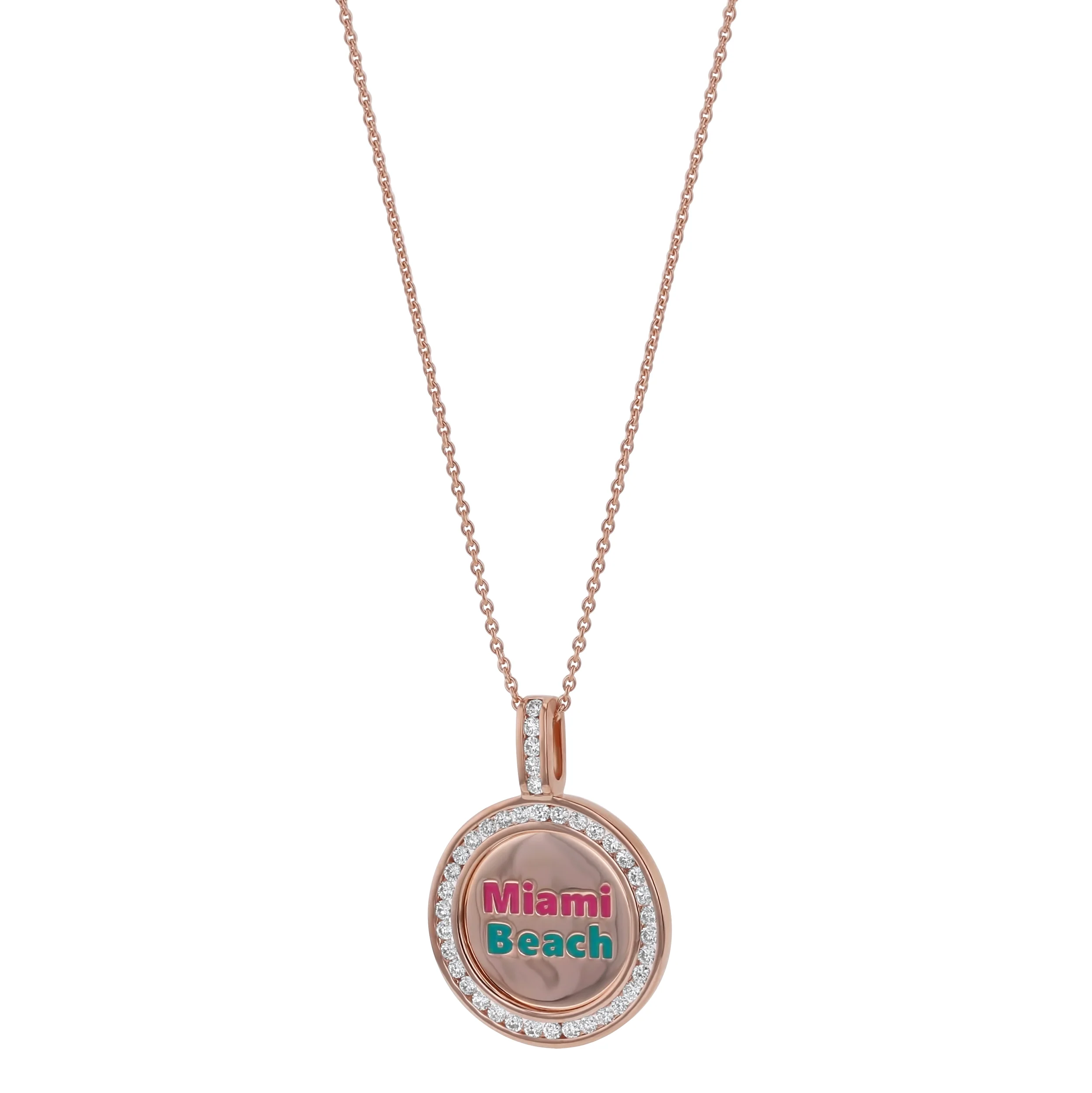 Travel Diamond Medallion – 14K Gold | VS Clarity Lab Grown Diamonds - Image 5