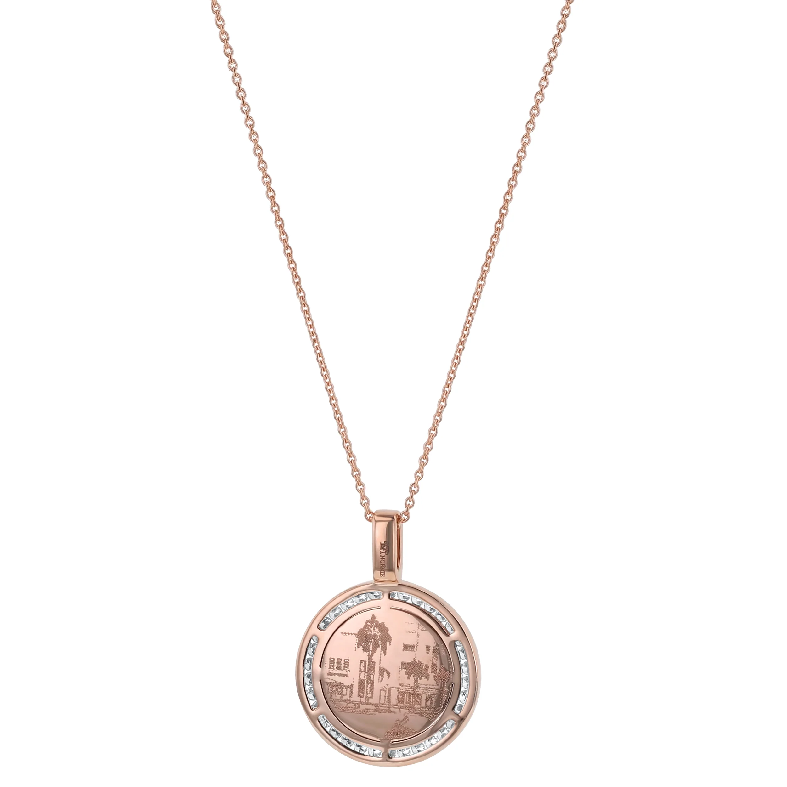 Travel Diamond Medallion – 14K Gold | VS Clarity Lab Grown Diamonds - Image 6