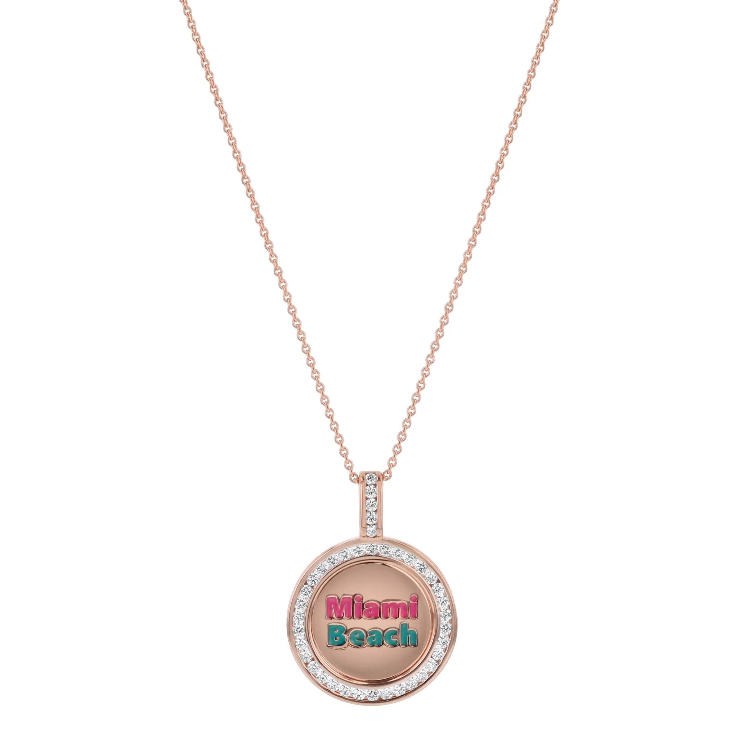 Travel Diamond Medallion – 18K Gold | VS Clarity Natural Diamonds - Image 5