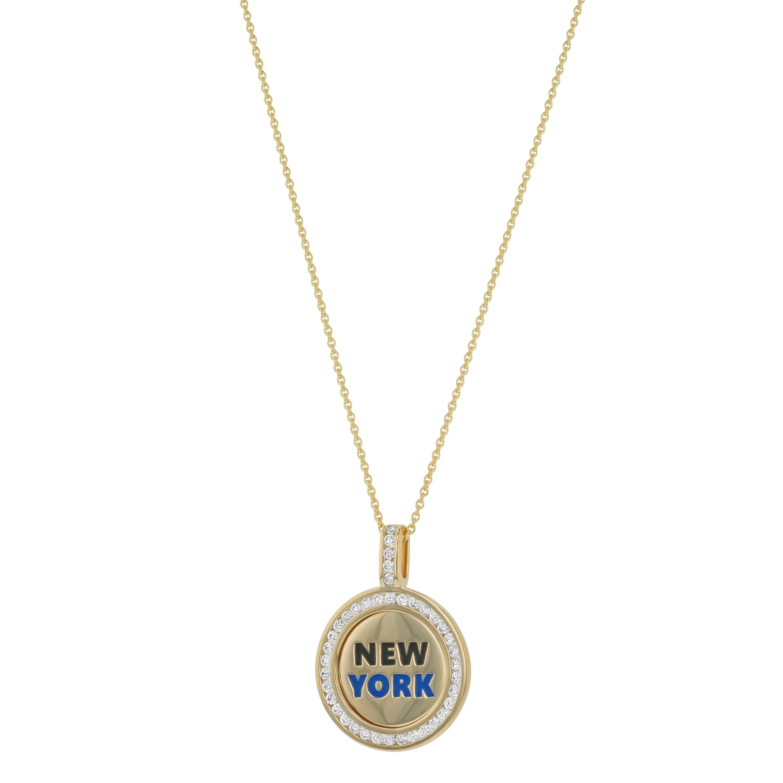 Travel Diamond Medallion – 18K Gold | VS Clarity Natural Diamonds - Image 7