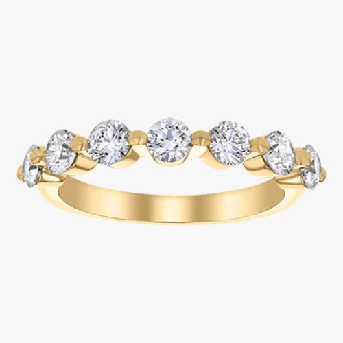 Floating Diamond Ring - 14K Gold | VS Clarity Lab Grown Diamonds - Image 3