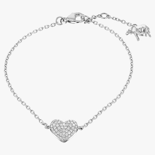 Diamond Heart Bracelet - 18K Gold | VS Clarity Natural Diamonds - Image 4
