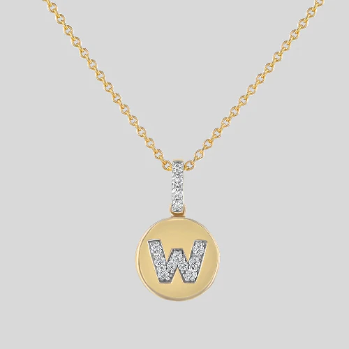 Diamond Initial Pendant without the Gold Chain - 14K Gold | VS Clarity Lab Grown Diamonds - Image 24