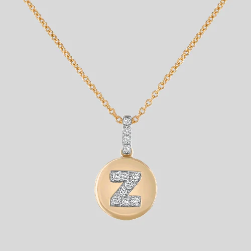 Diamond Initial Pendant without the Gold Chain - 14K Gold | VS Clarity Lab Grown Diamonds - Image 27