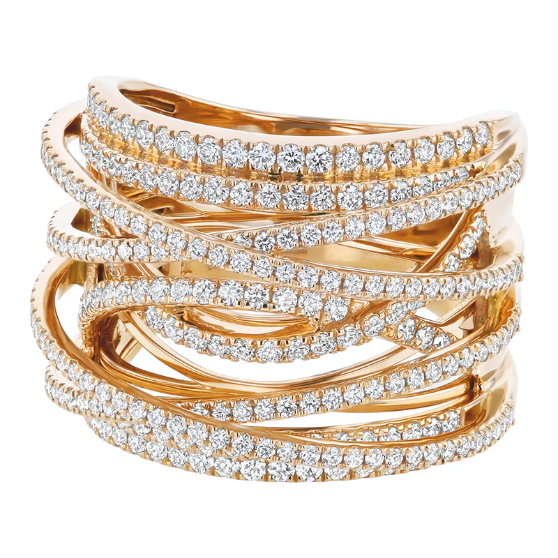 Come Together Ring - 18K Gold | VS Clarity Natural Diamonds - Image 3