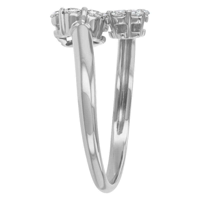 Floral Diamond Cluster Ring - 14K Gold | VS Clarity Lab Grown Diamonds - Image 10