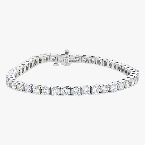 7 Carat Diamond Tennis Bracelet - 18K Gold | VS Clarity Natural Diamonds - Image 3