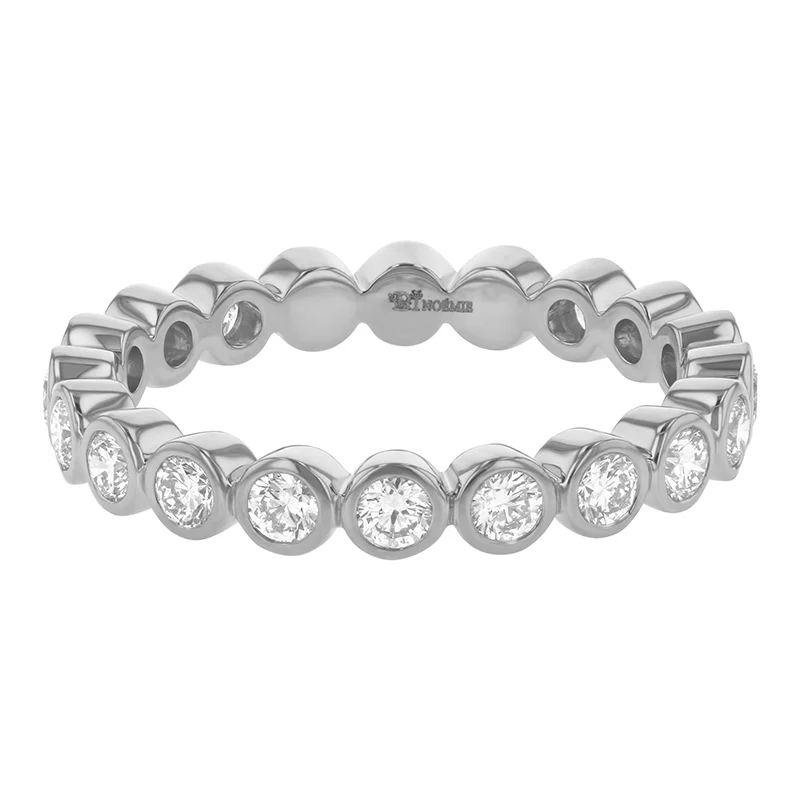 Bezel Diamond Ring - 18K Gold | VS Clarity Natural Diamonds - Image 3