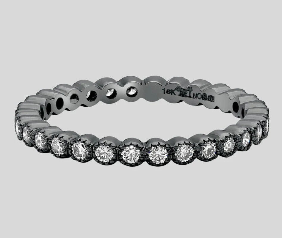 Bezel Diamond Ring - 18K Gold | VS Clarity Natural Diamonds - Image 5