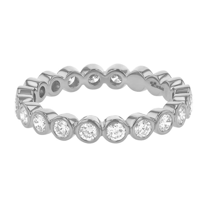 Bezel Diamond Ring - 18K Gold | VS Clarity Natural Diamonds - Image 6