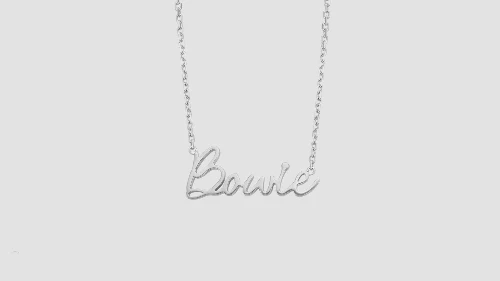 Custom Name Necklace - 18K Gold | VS Clarity Natural Diamonds - Image 6