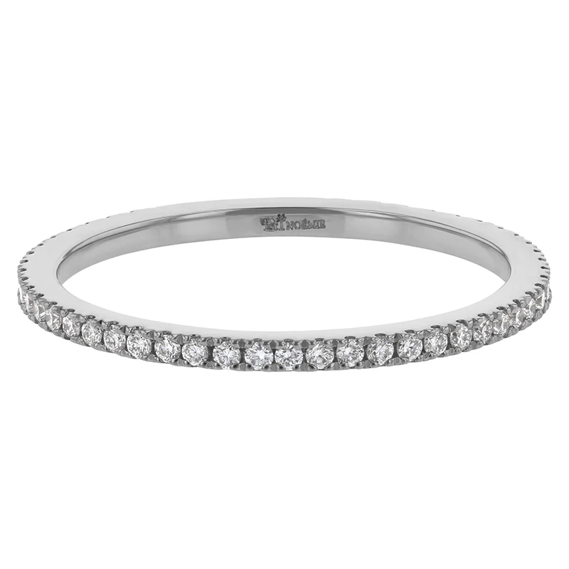 Eternity Petite Diamond Band Ring - 18K Gold | VS Clarity Natural Diamonds - Image 3