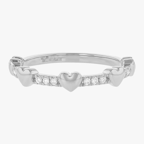 Gold Heart and Diamonds Ring - 18K Gold | VS Clarity Natural Diamonds - Image 4