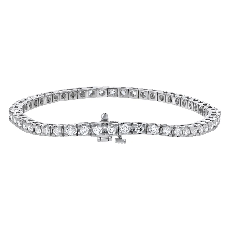 3 Carat Diamond Tennis Bracelet - 14K Gold | VS Clarity Lab Grown Diamonds - Image 4