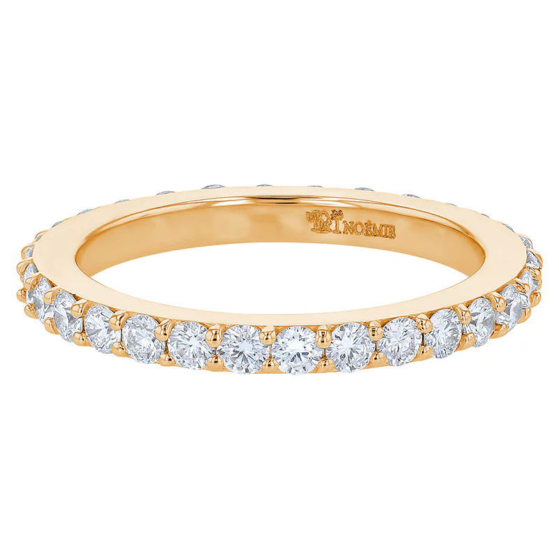1 Carat Diamond Eternity Band Ring - 14K Gold | VS Clarity Lab Grown Diamonds - Image 3