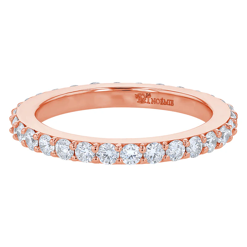1 Carat Diamond Eternity Band Ring - 14K Gold | VS Clarity Lab Grown Diamonds - Image 4
