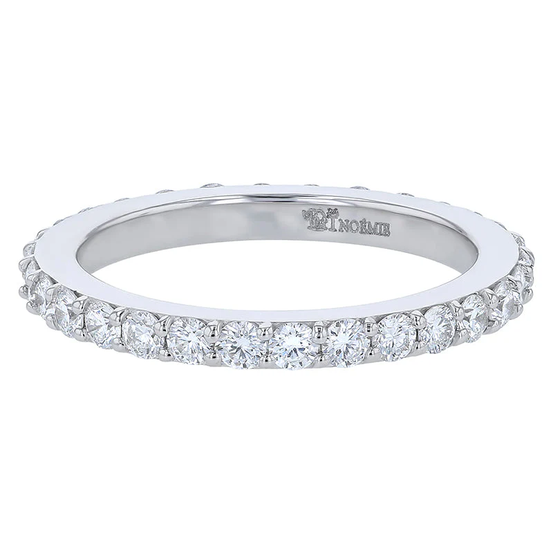 1 Carat Diamond Eternity Band Ring - 18K Gold | VS Clarity Natural Diamonds - Image 7
