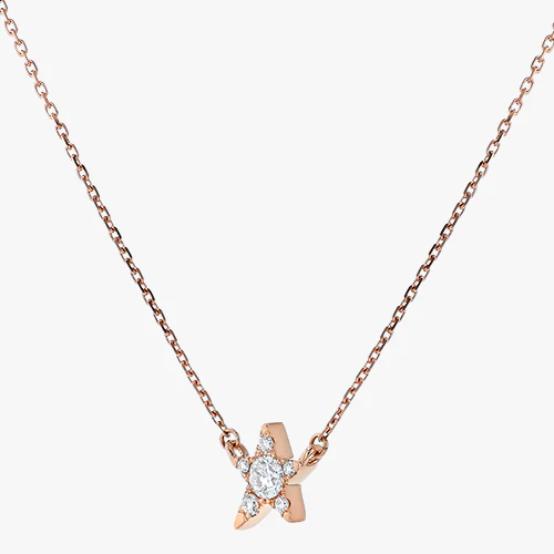 Single Star Diamond Necklace - 18K Gold | VS Clarity Natural Diamonds - Image 3