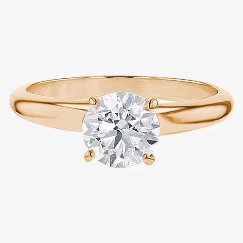 Solitaire Ring - 18K Gold - Image 4