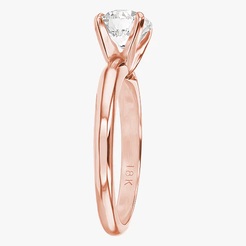 Solitaire Ring - 18K Gold - Image 8