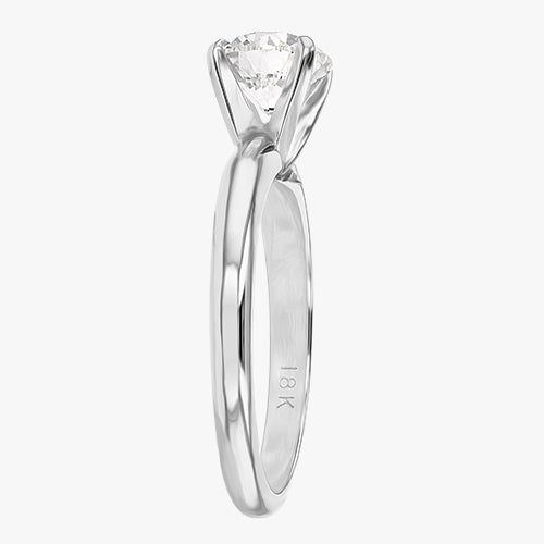 Solitaire Ring - 18K Gold - Image 9