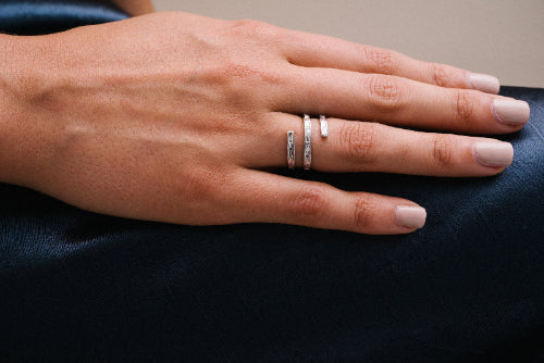 Baguette Diamond Spiral Ring - 18K Gold | VS Clarity Natural Diamonds - Image 5